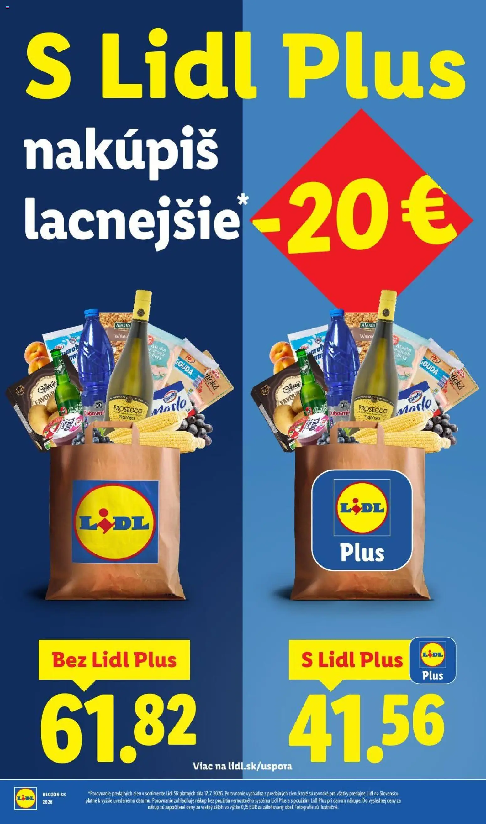 Nové Lidl akcie – leták je platný od 20.07.2026 | Strana: 2 | Produkty: Prosecco, Gouda