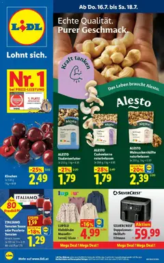 Lidl Flugblatt - Fohnsdorf, Neunkirchen, Graz ab 16.07.2026 gültig
