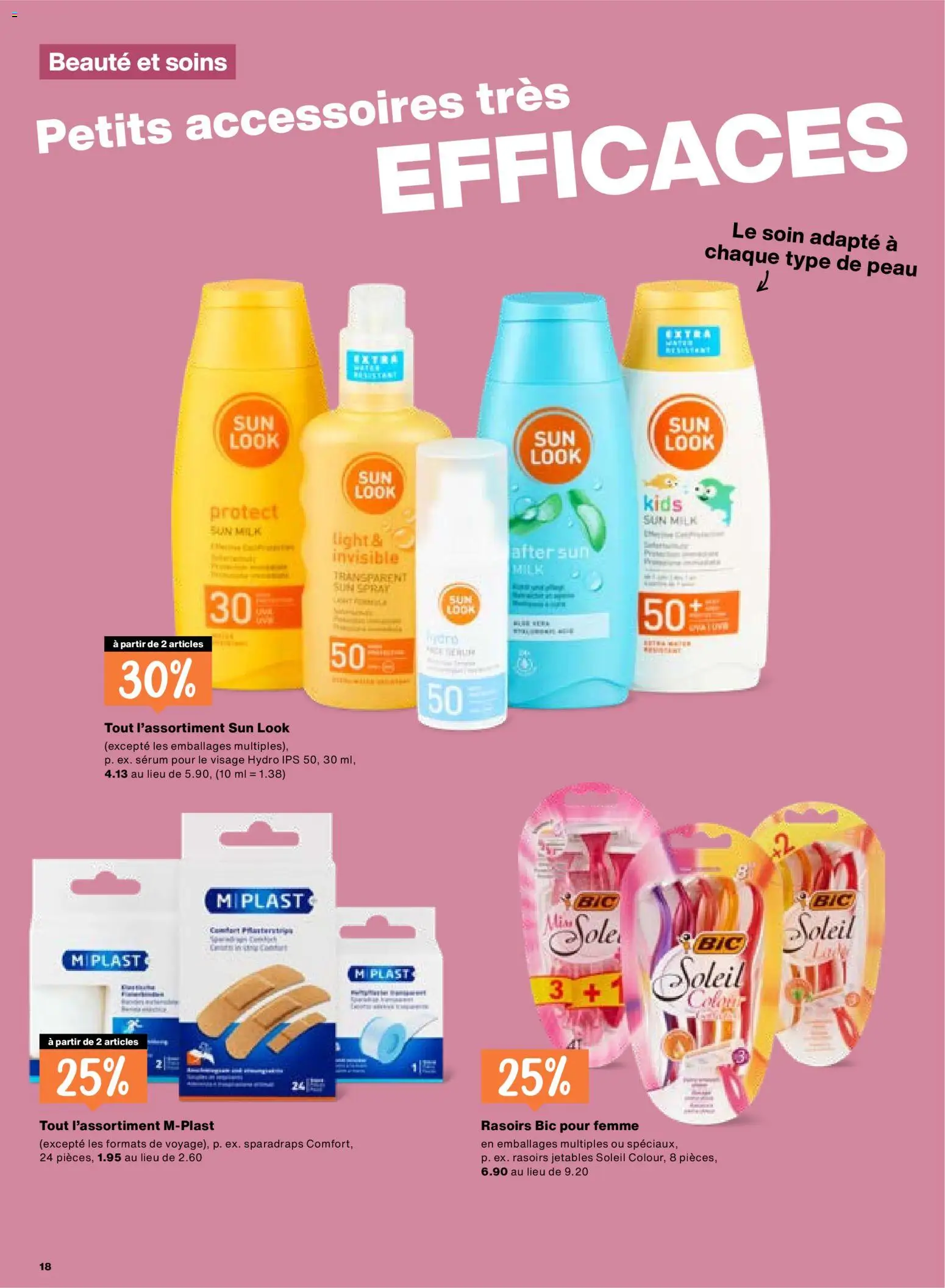 Migros aktionen FR – gültig ab 23.06.2026 | Seite: 18 | Produkte: Serum, After Sun
