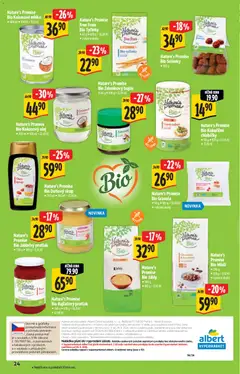 Náhled letáku Nature's Promise Bio Kokosový olej, Nature's Promise Bio Kokosový olej, • 200 ml • 100 ml = 22,45 Kč od 02.09.2026 | Strana: 24