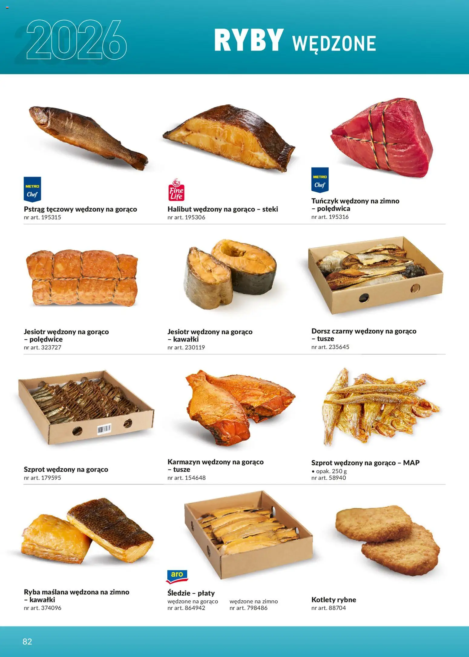 Makro Gazetka - Ultra fresh od 01.03.2026 | Strona: 82 | Produkty: Pstrąg tęczowy, Pstrąg, Ryby, Kotlety