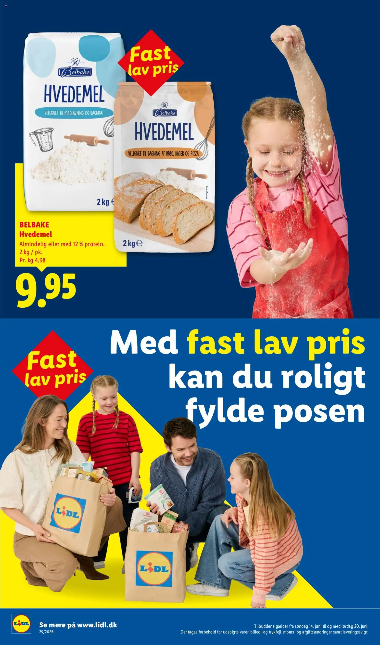 Lidl tilbudsavis – gyldig fra 18.06.2026 | Side: 30 | Produkter: Pizza, Hvedemel, Kager