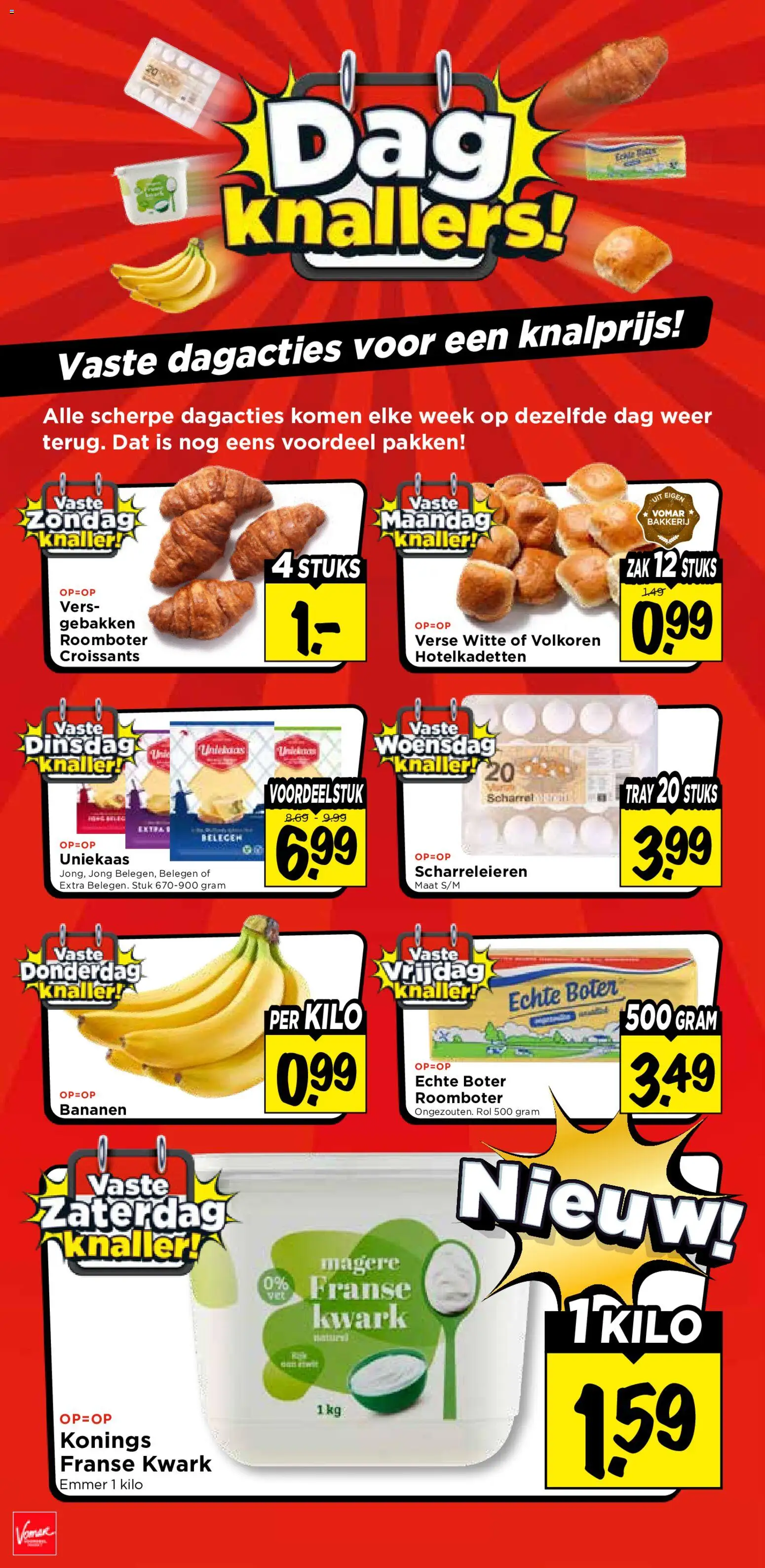 {H1} | Pagina: 18 | Producten: Bananen, Roomboter, Zak, Bakkerij