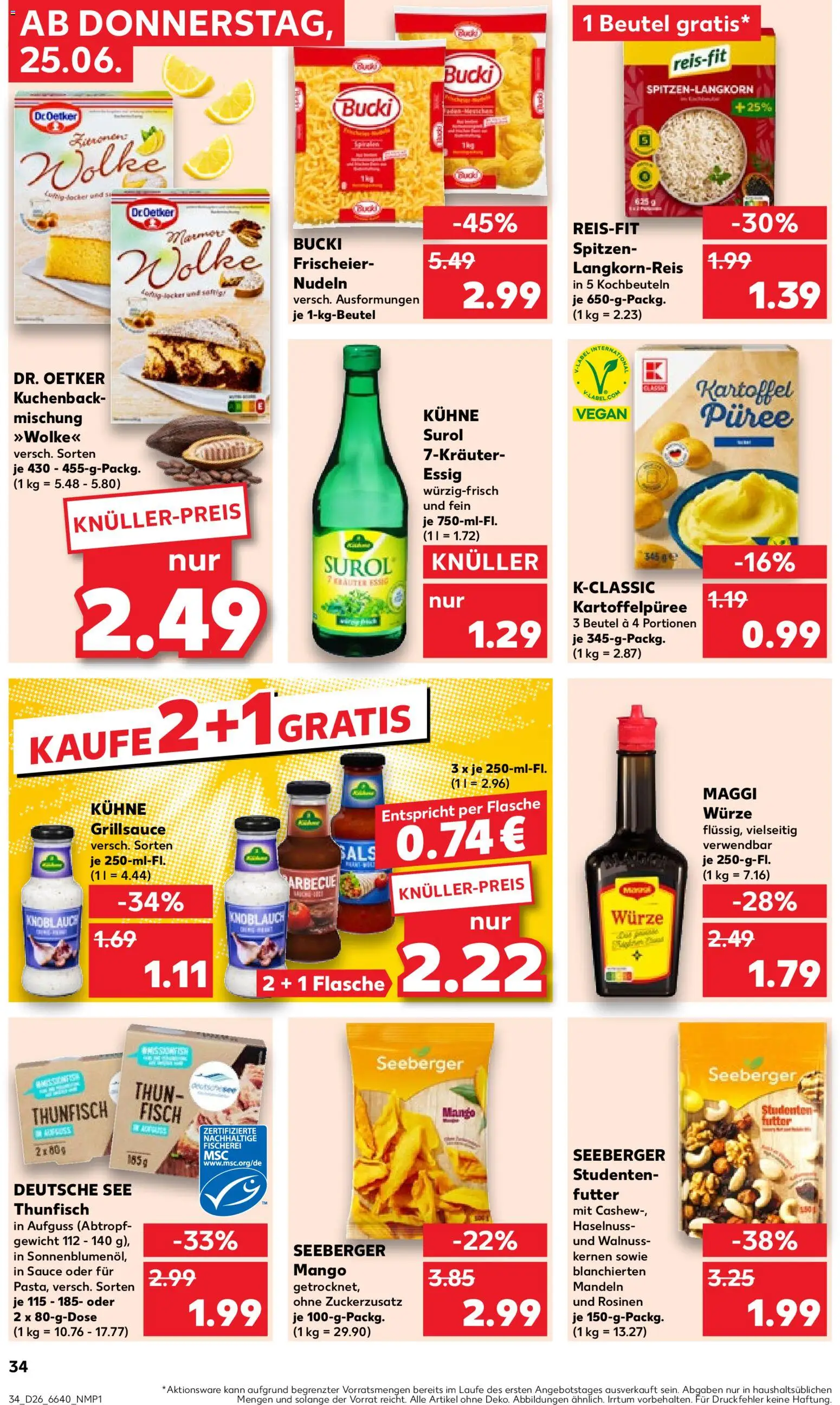 Kaufland Prospekt – gültig ab 25.06.2026 | Seite: 34