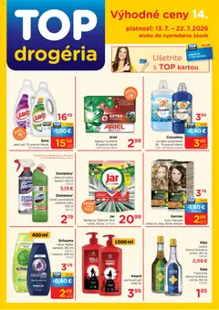 TOP Drogéria leták platný od 13.07.2026