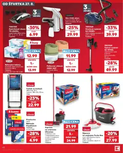 Kaufland leták platný od 27.08.2026 | Strana: 68 | Produkty: Zastrihávač vlasov, Pohlcovač vlhkosti, Čistič okien, Aku