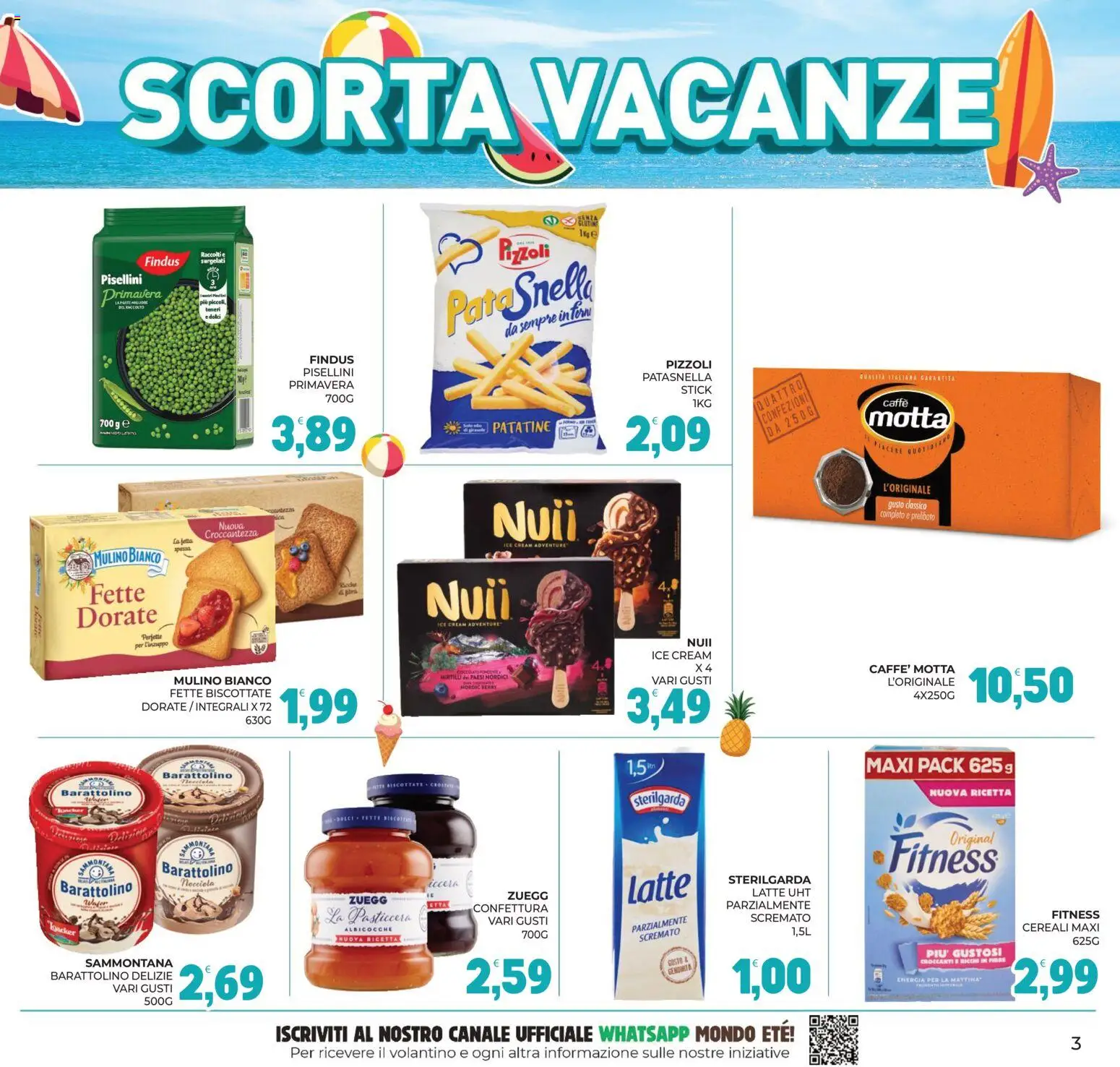 Volantino Eté del 16/07/2026 | Pagina: 3 | Prodotti: Cereali, Patatine, Latte, Mirtilli