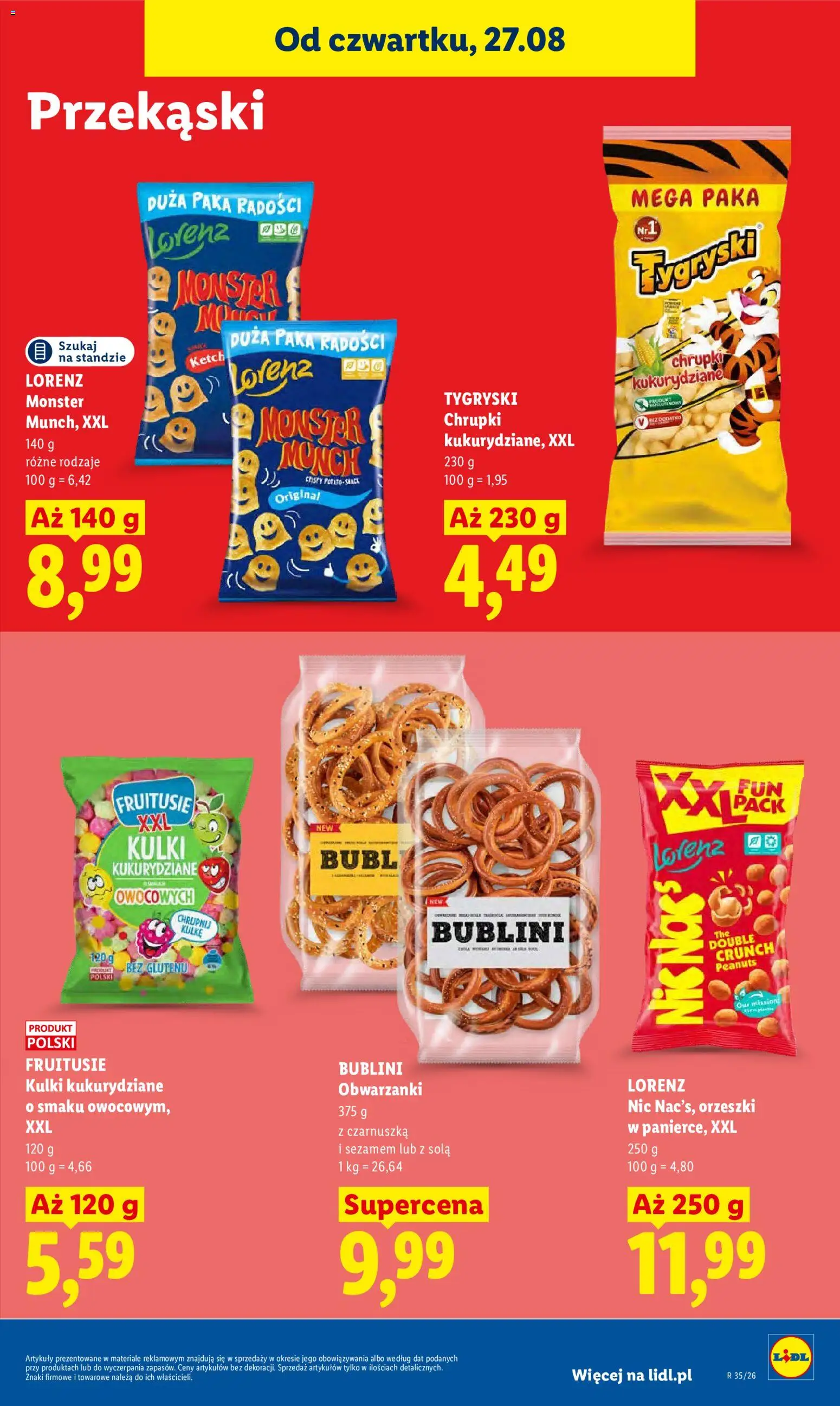 Lidl Polsko leták od 27.08.2026 | Strana: 71 | Produkty: Monster