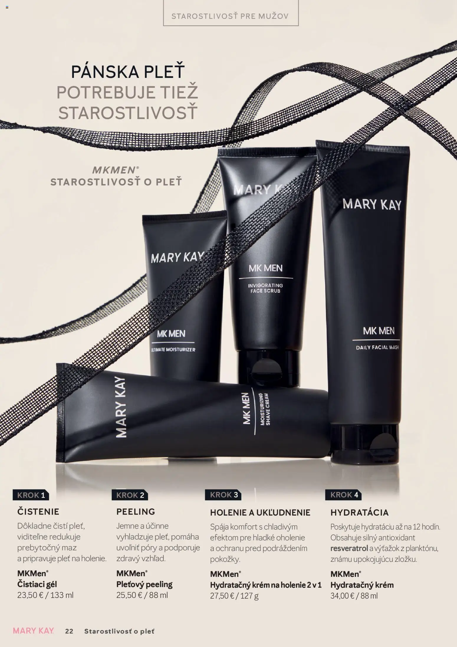 Nové Mary Kay akcie – leták je platný od 30.06.2026 | Strana: 22 | Produkty: Peeling, Krém