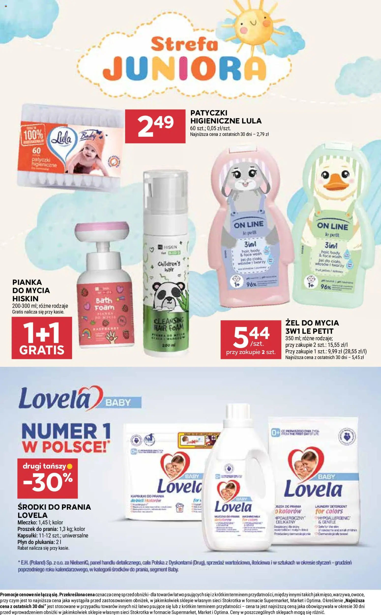 Stokrotka gazetka - Market od 30.07.2026 | Strona: 29 | Produkty: Body, Proszek do prania, Lovela, Detergent