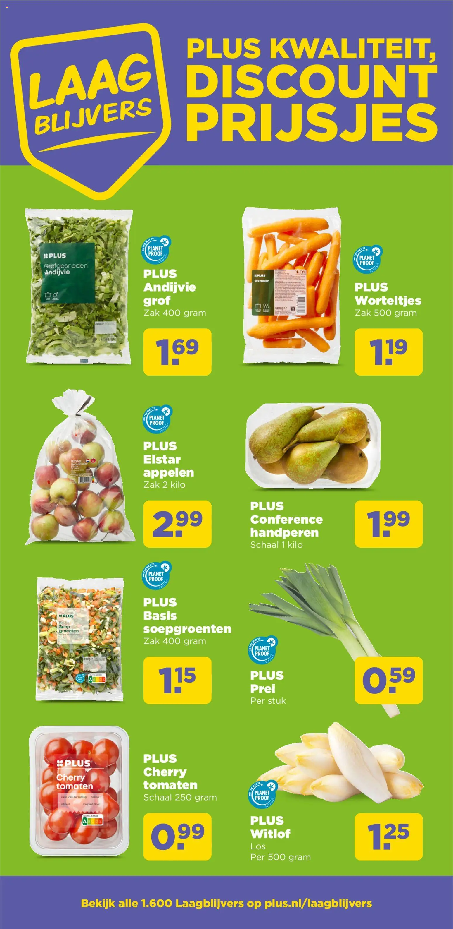 {H1} | Pagina: 7 | Producten: Tomaten, Prei, Appelen, Zak
