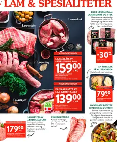 Forhåndsvisning av Jacobs kundeavis gyldig fra 28/09/2026 | Side: 3 | Produkter: Lammelår, Poteter, Sitron, Spesialiteter