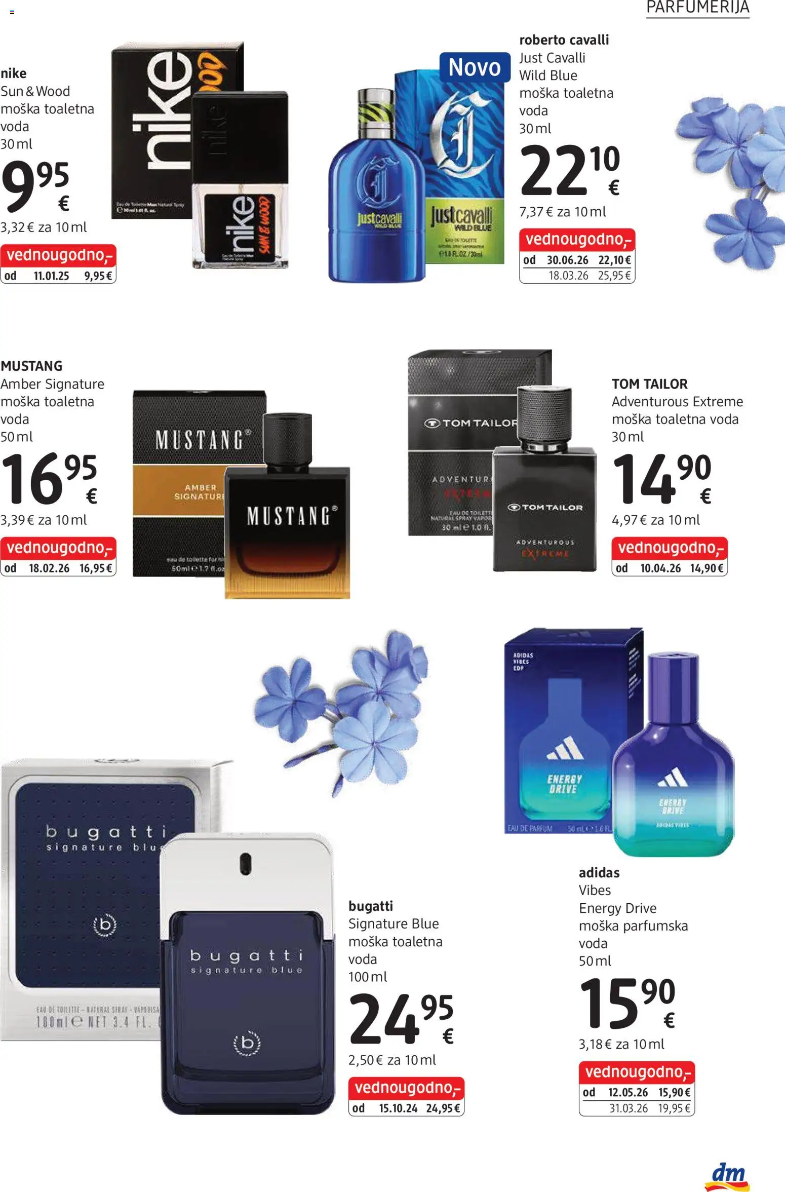 Novi DM Drogerie Markt katalog ponudbe – veljaven od 01.07.2026 | Stran: 13 | Izdelki: Parfum, Voda, Toaletna voda