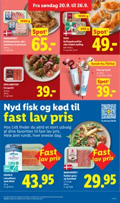 Nakkekoteletter eller koteletter af grisekam, 1000 g. gyldig fra 20/09/2026 | Side: 7