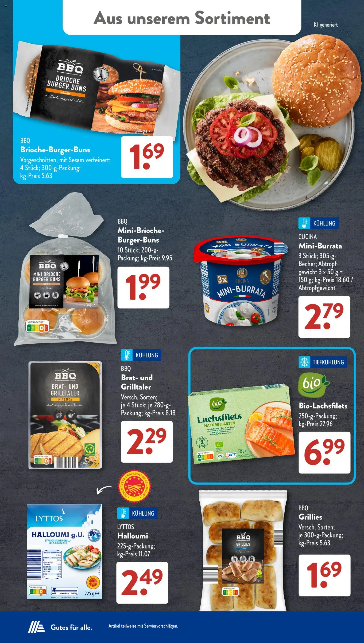 Aldi Süd Prospekt – gültig ab 17.08.2026 | Seite: 28 | Produkte: Grill, Gouda, Burger, Burrata