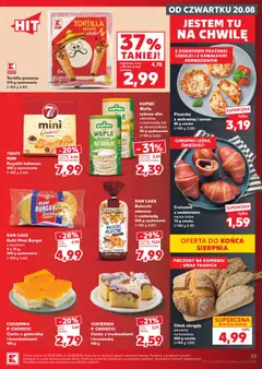 Pogląd oferty "DAN CAKE Bułki Maxi Burger z sezamem, DAN CAKE Bułki Maxi Burger z sezamem 4 x 75 g, 300 g opakowanie" - ważna od 20.08.2026 | Strona: 33