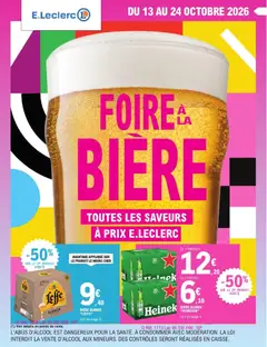 E.Leclerc - Prévisualisation de E.Leclerc Foire à la bière valide à partir de 13/10/2026