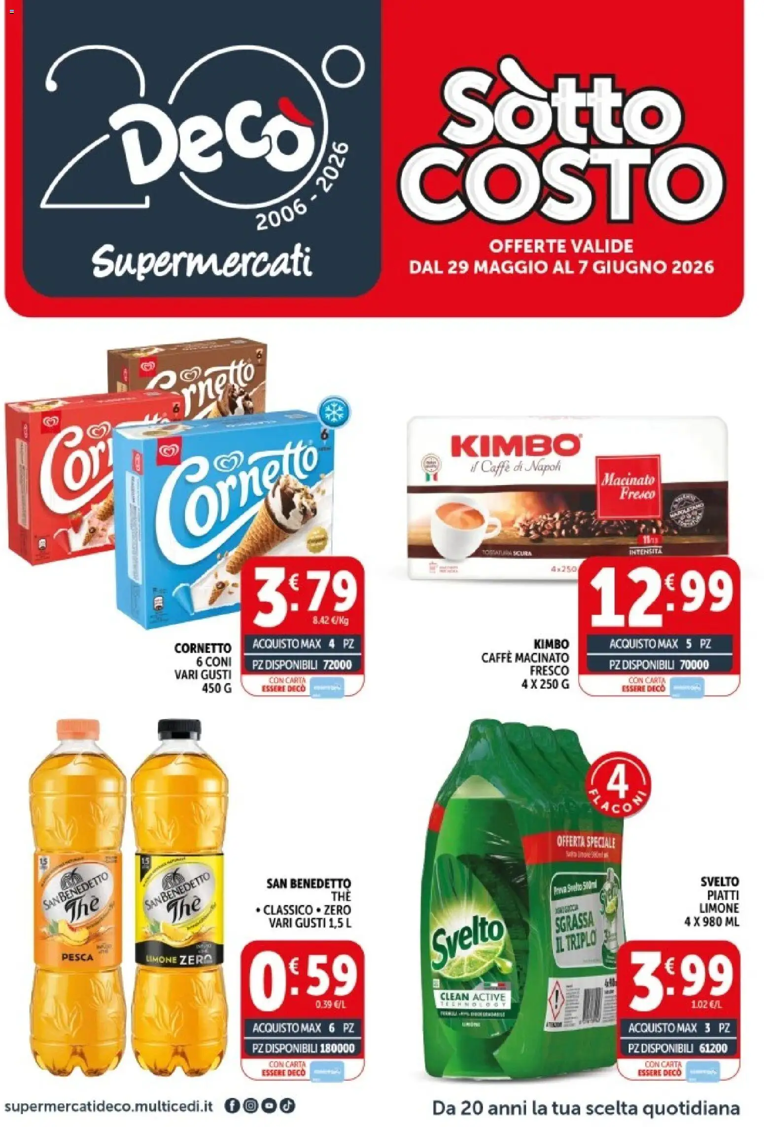 Volantino Decò del 29.05.2026 | Pagina: 1