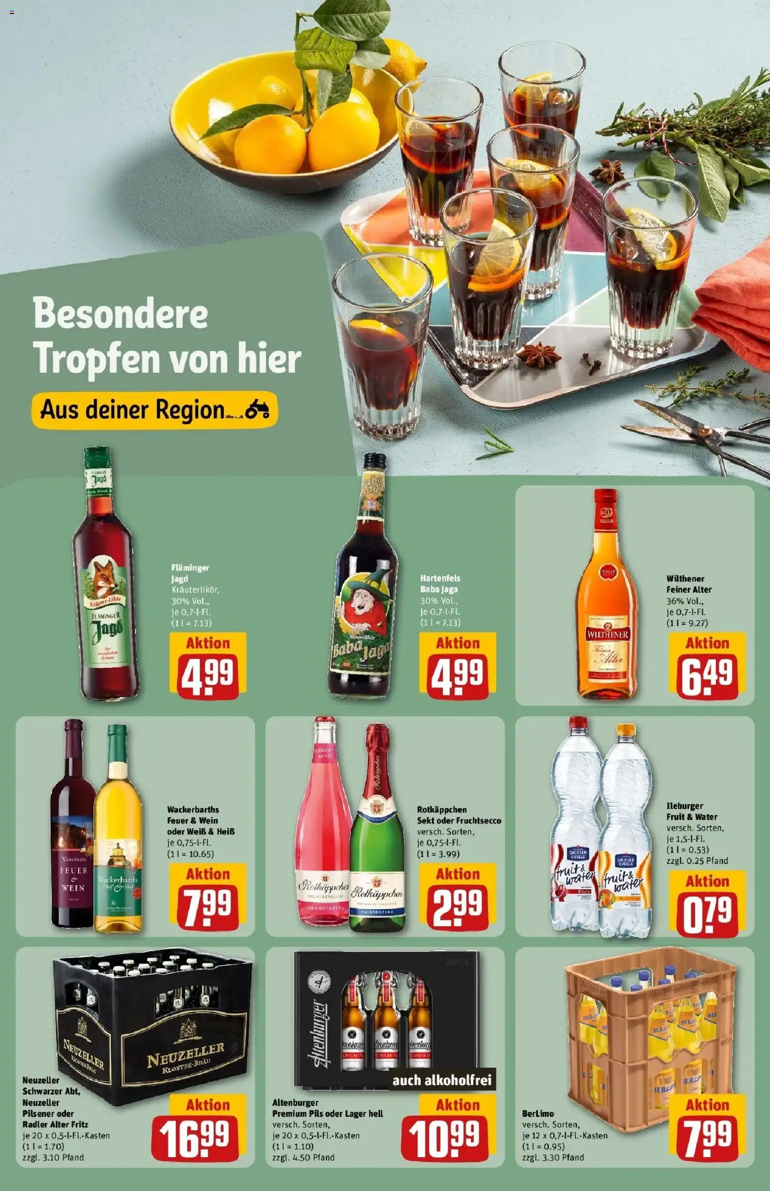 REWE Prospekt ab 12.10.2026 zum Blättern » Angebote | Seite: 23 | Produkte: Wilthener, Sekt, Fruchtsecco, Wein