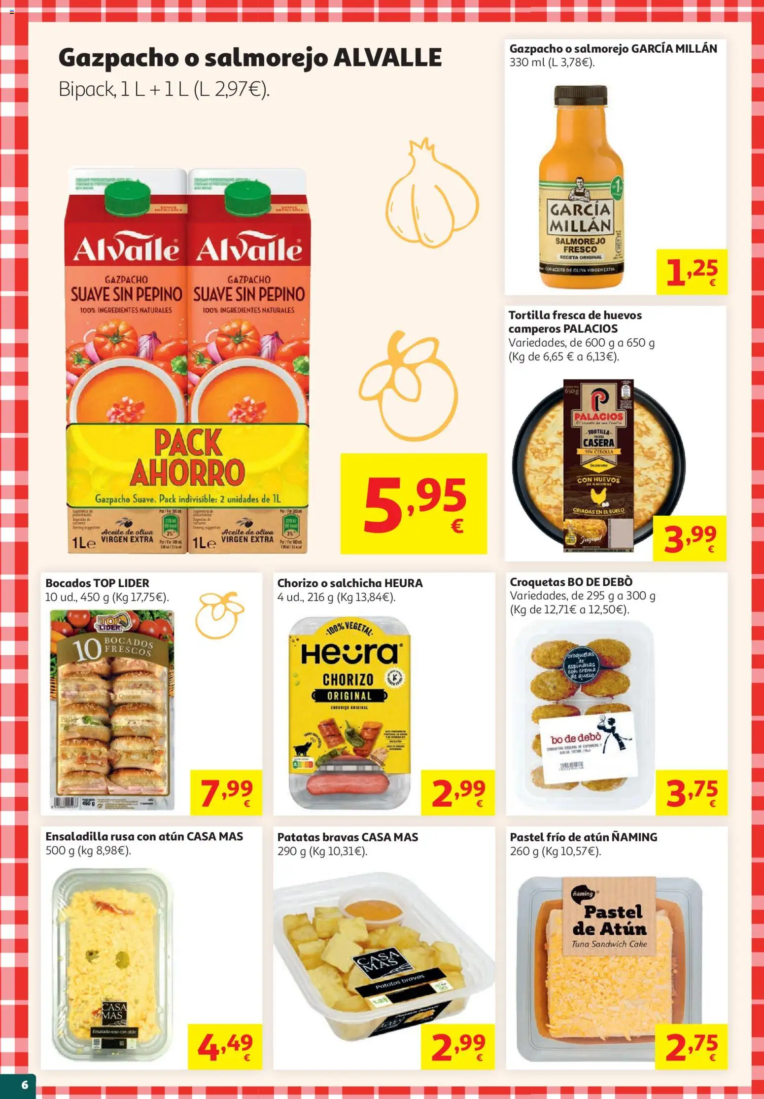 Alcampo HG Nacional │ válido desde el 19.05.2026 | Página: 6 | Productos: Aceite, Πορσελάνη, Crema, Aceite de oliva virgen extra