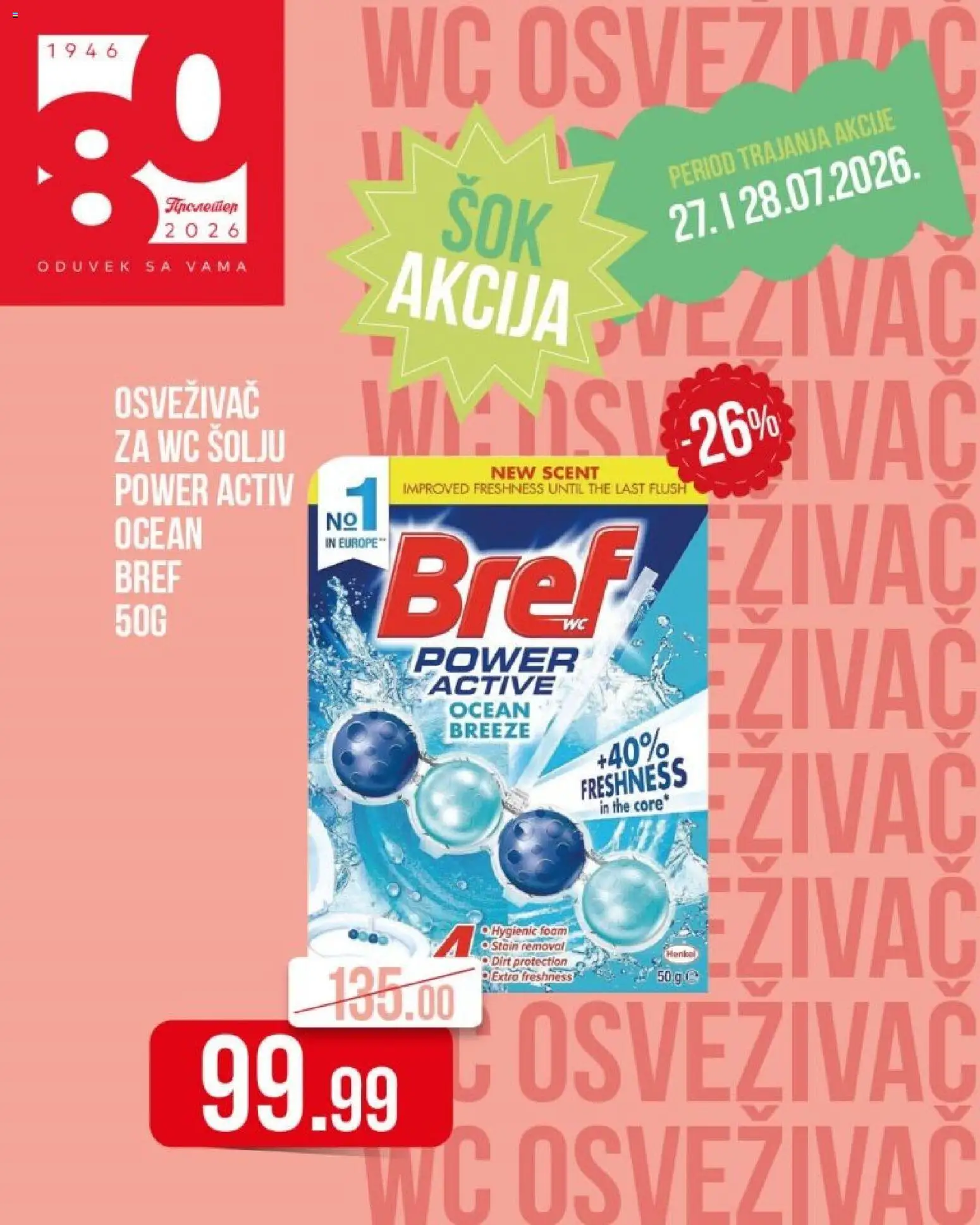 Metalac Proleter katalog - važi od 27.07.2026 | Strana: 1 | Proizvode: Bref, Wc