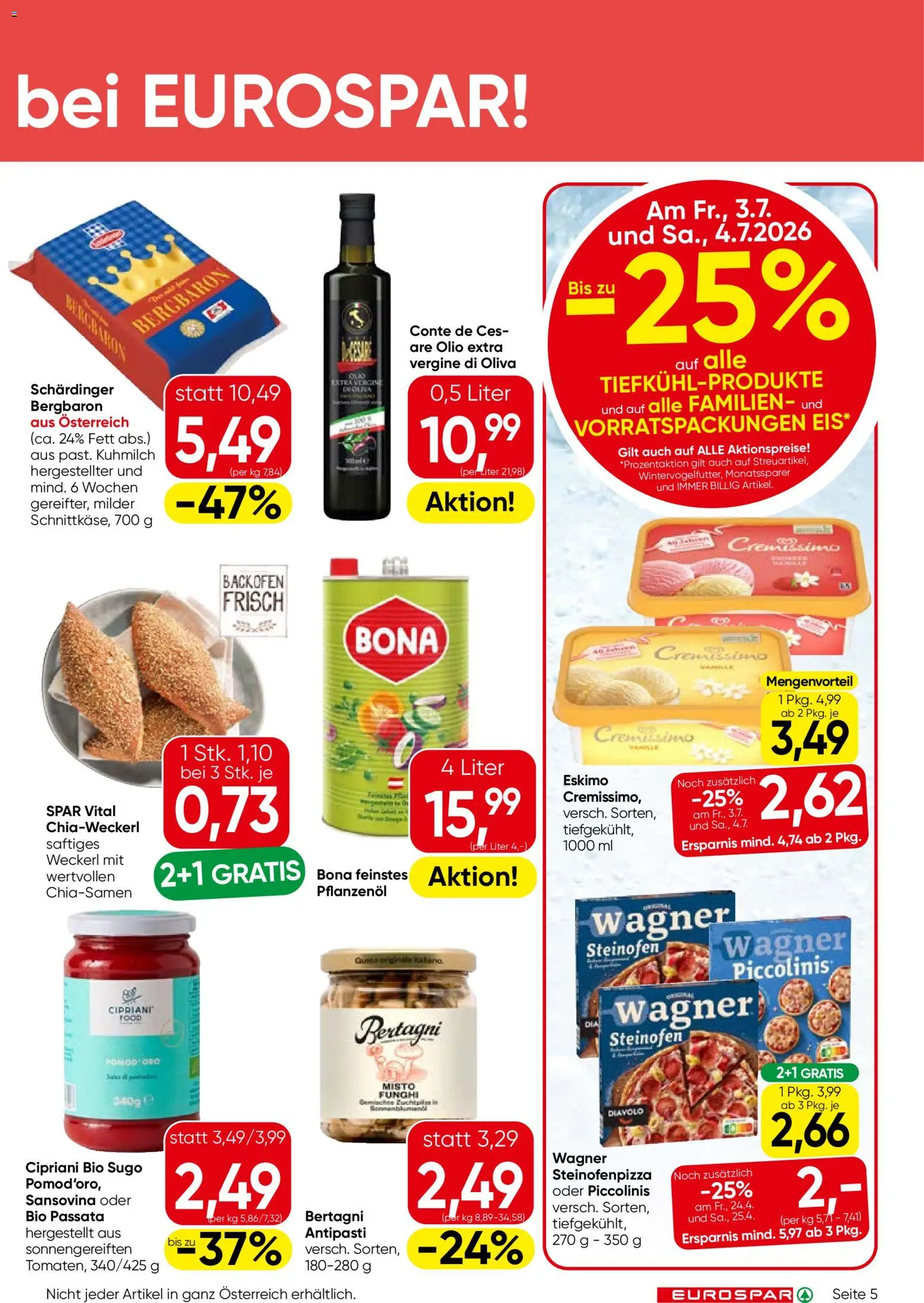 Eurospar Flugblatt gültig ab 01.07.2026 | Seite: 5