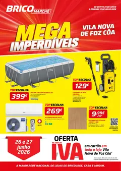 Pré-visualização BricoMarché  - Mega Imperdíveis -  Vila Nova de Foz Côa válido de 25/06/2026