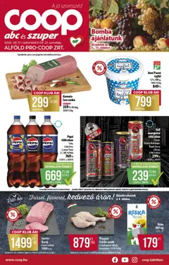 COOP - Abc & szuper / Alföld Pro-Coop Zrt. - amely érvényes a következő dátumtól: 2026.09.17.