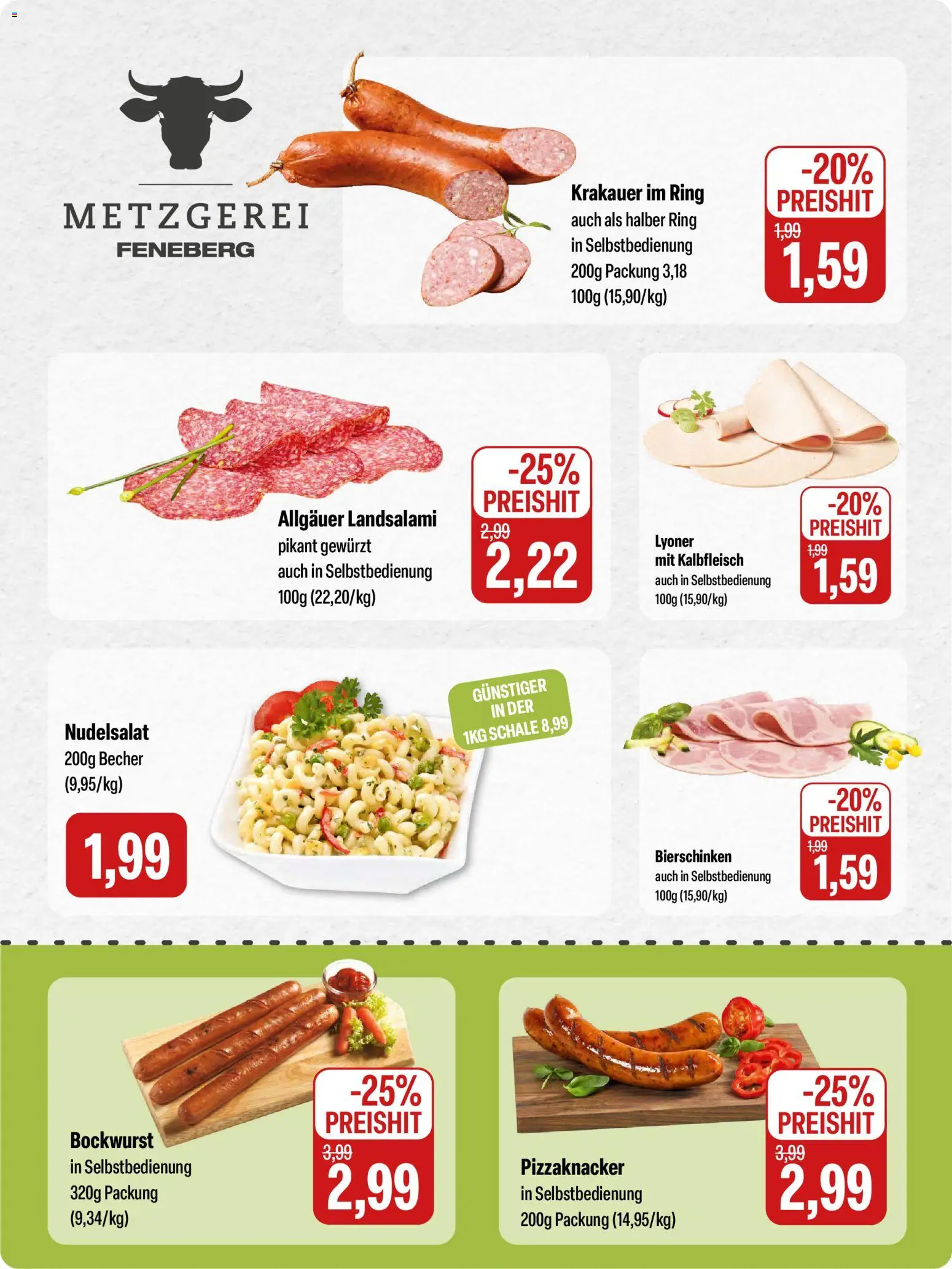 Feneberg Angebote – gültig ab 15.05.2026 | Seite: 2 | Produkte: Bockwurst