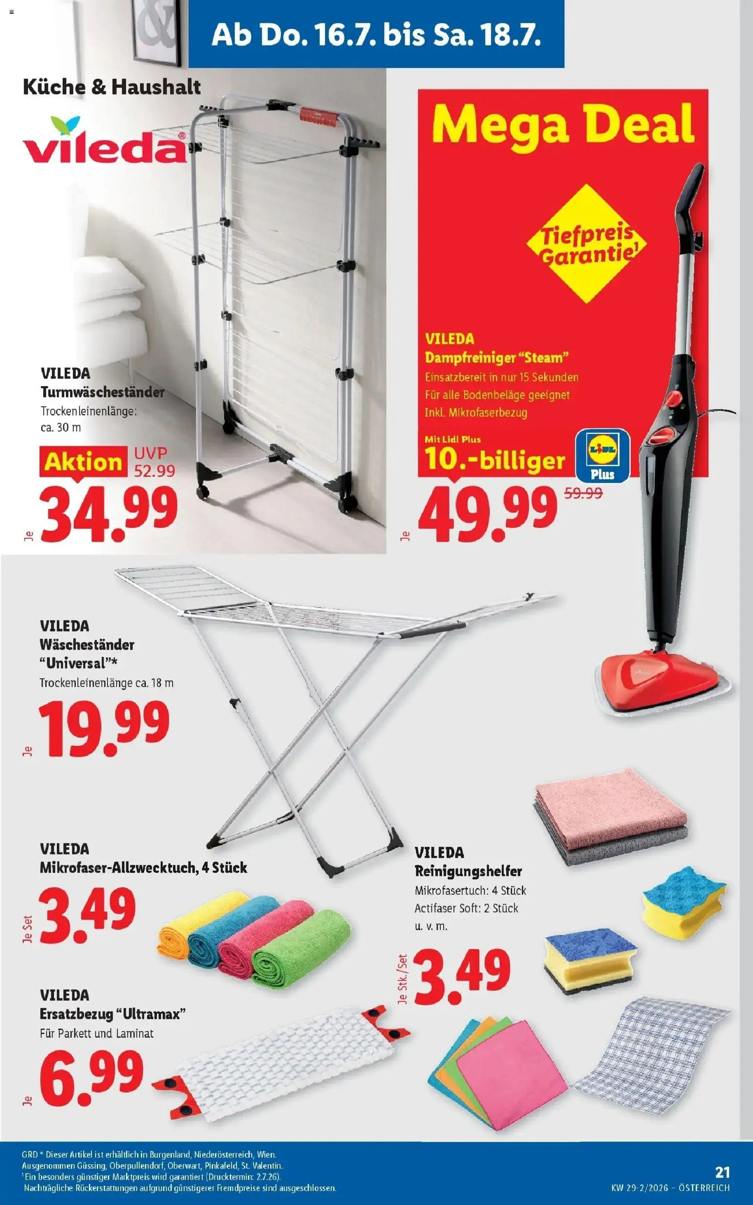 Lidl Flugblatt - Wien, Langenzersdorf, Zwettl gültig ab 16.07.2026 | Seite: 25