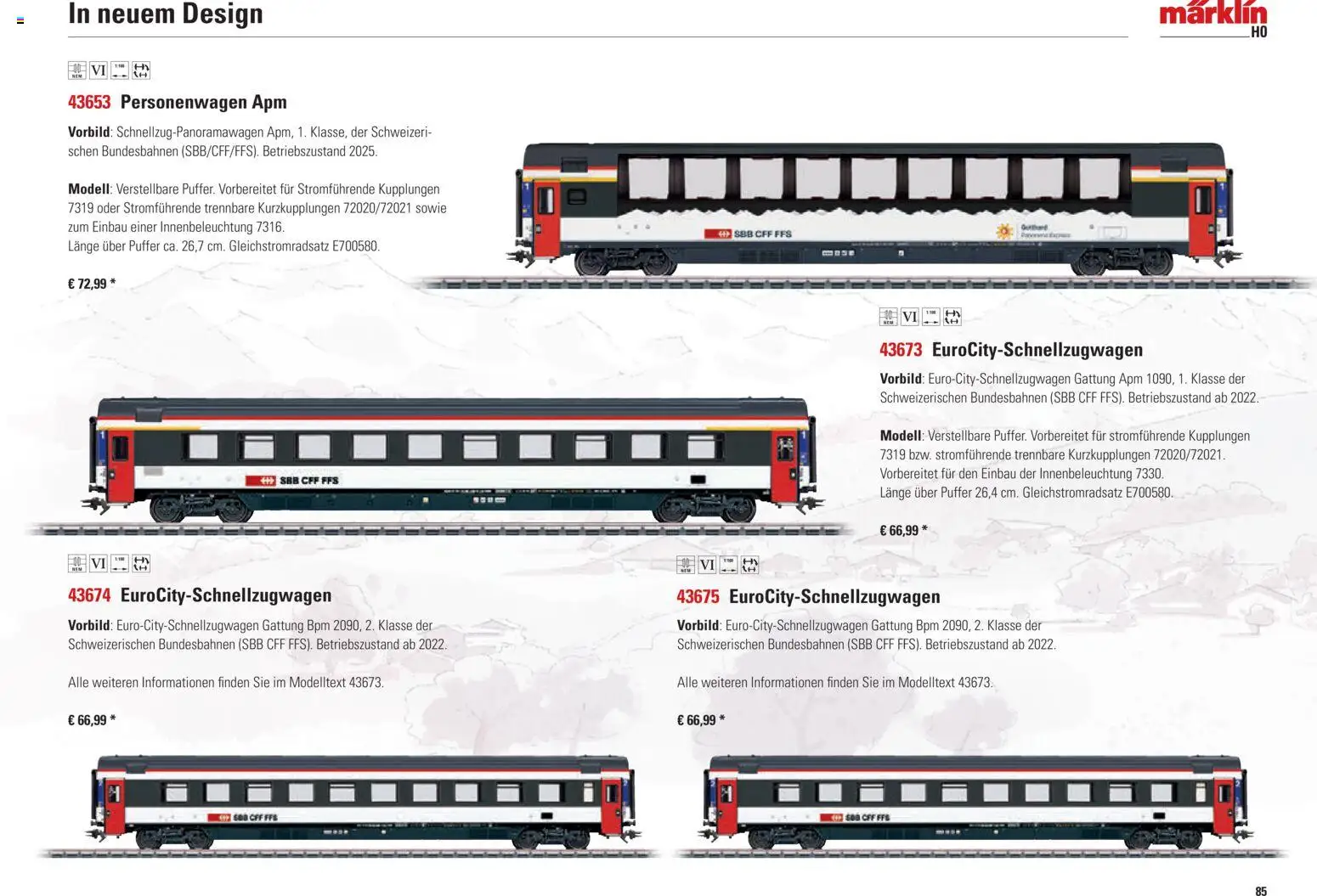 Conrad Märklin Katalog – gültig ab 01.01.2026 | Seite: 87