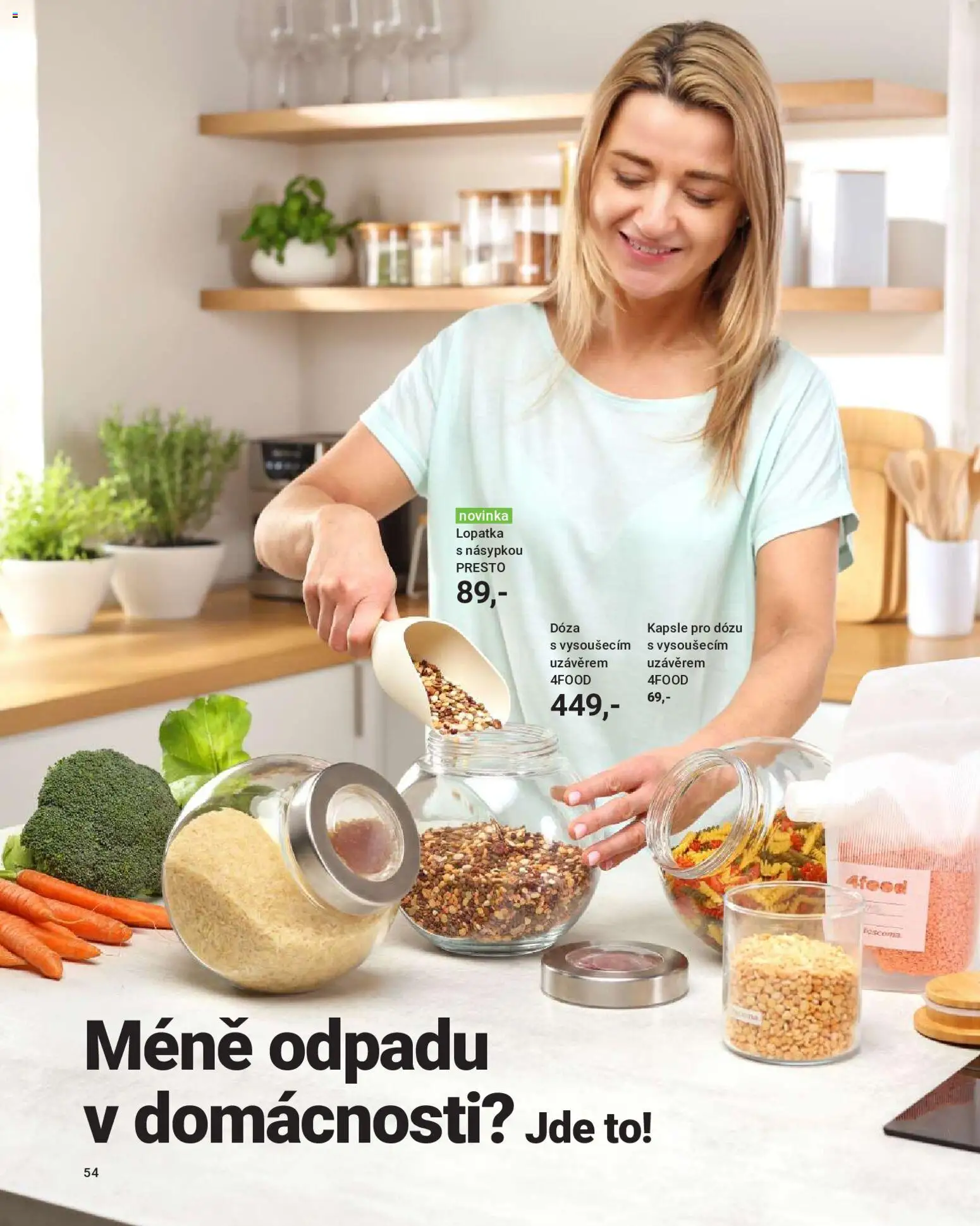 TESCOMA leták - Léto 2026 od 01.06.2026 | Strana: 54 | Produkty: Dóza, Kapsle, Lopatka