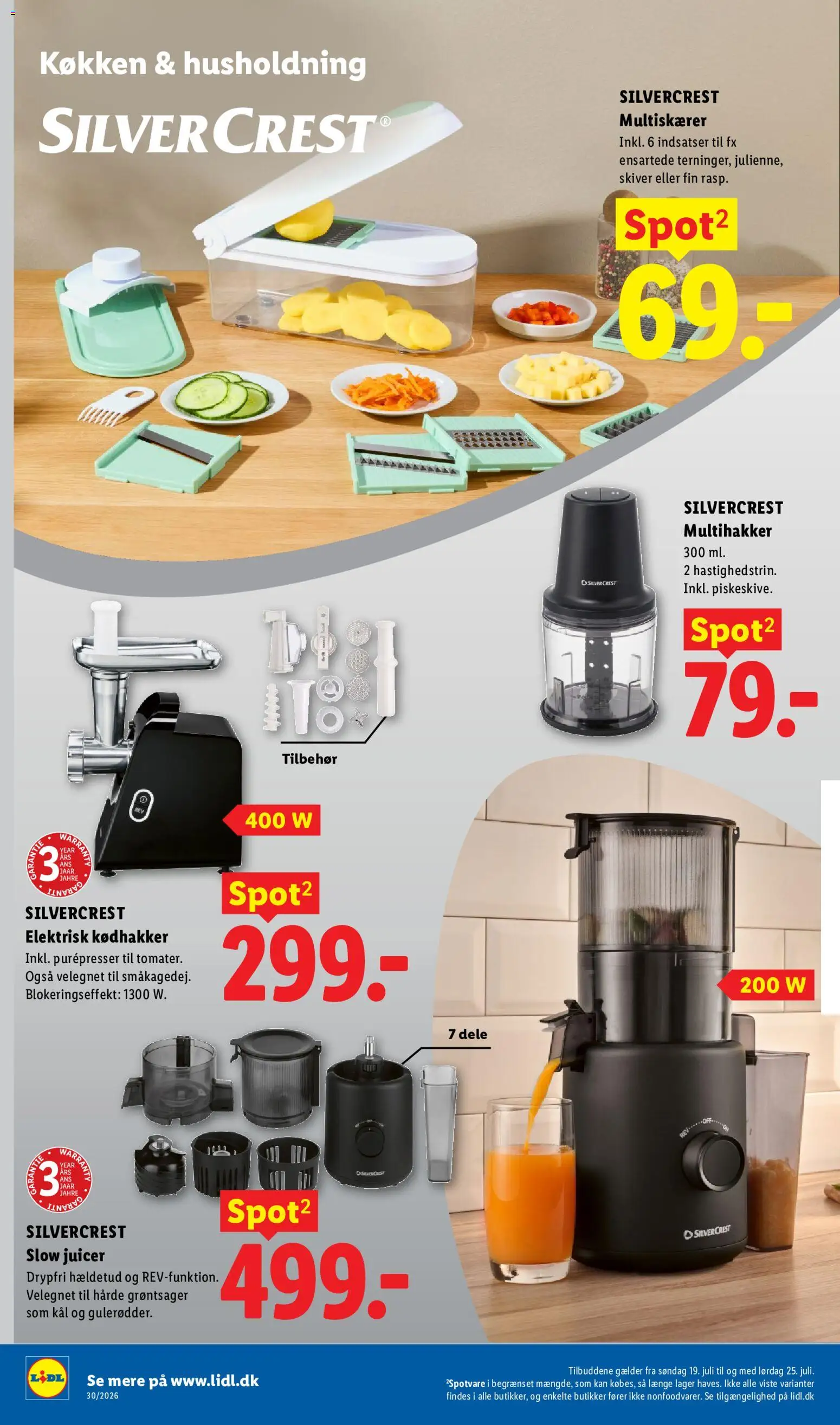 Lidl tilbudsavis – gyldig fra 19/07/2026 | Side: 21 | Produkter: Søm, Juicer