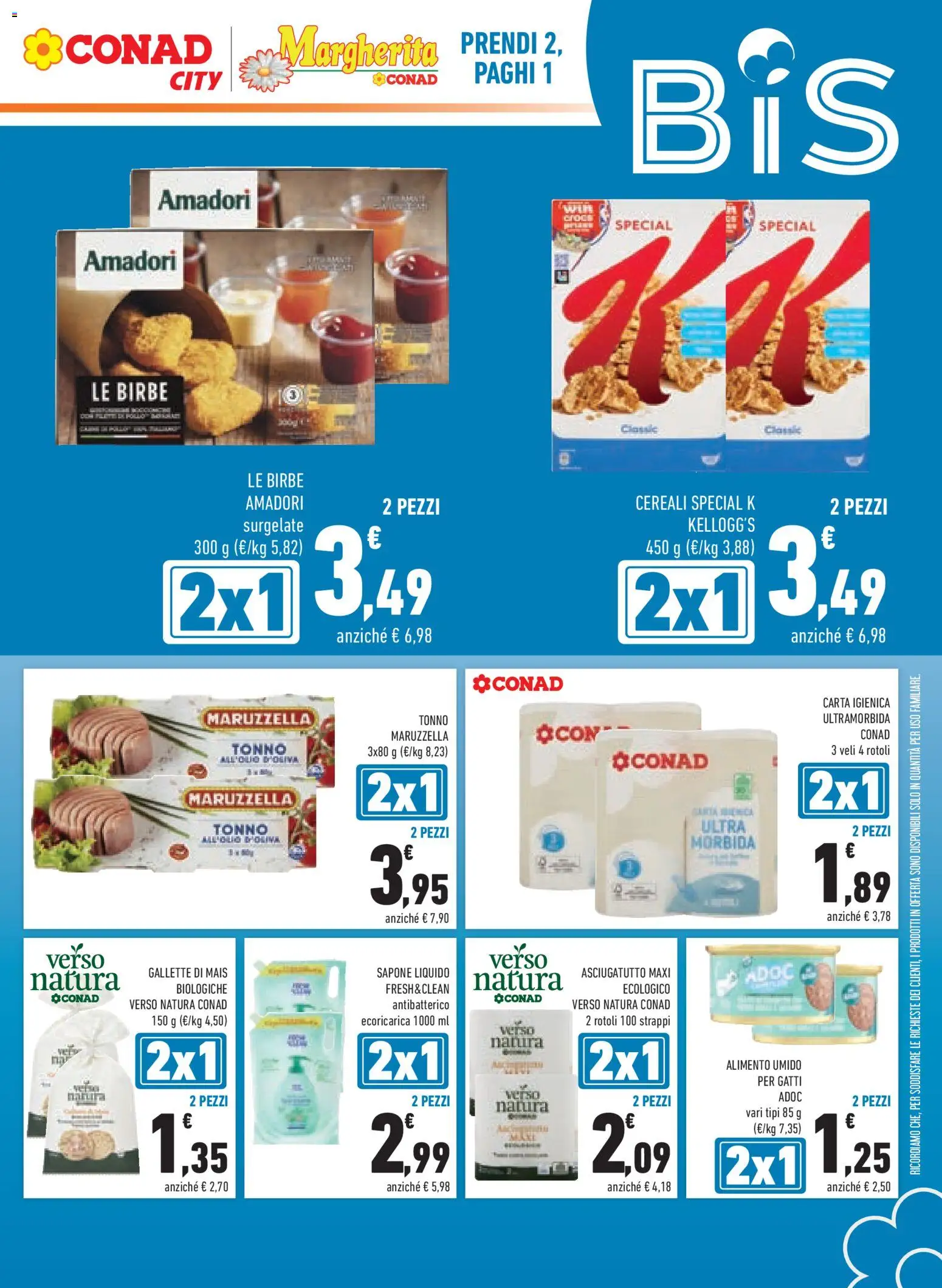Volantino Conad del 09/09/2026 | Pagina: 3 | Prodotti: Sapone, Olive, Tonno, Asciugatutto