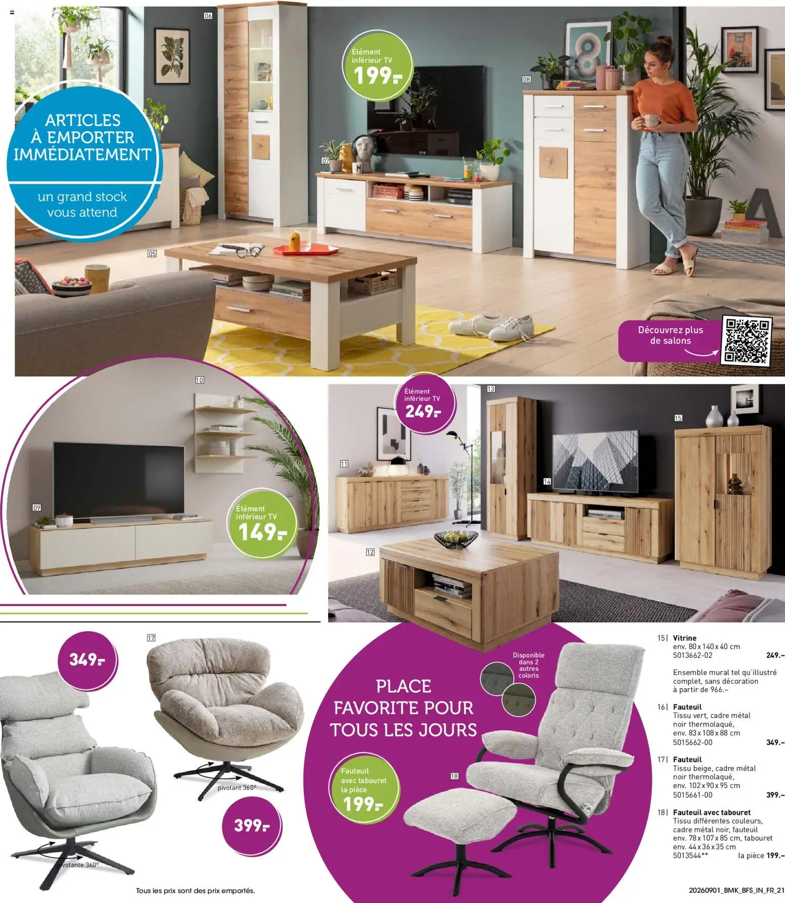 {H1} | Page: 21 | Produits: Vitrine, Fauteuil, Décoration, Cadre