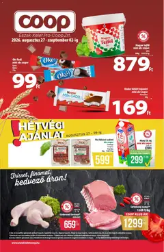 COOP - Újság Észak Kelet Pro-Coop Zrt - amely érvényes a következő dátumtól: 2026.08.27.