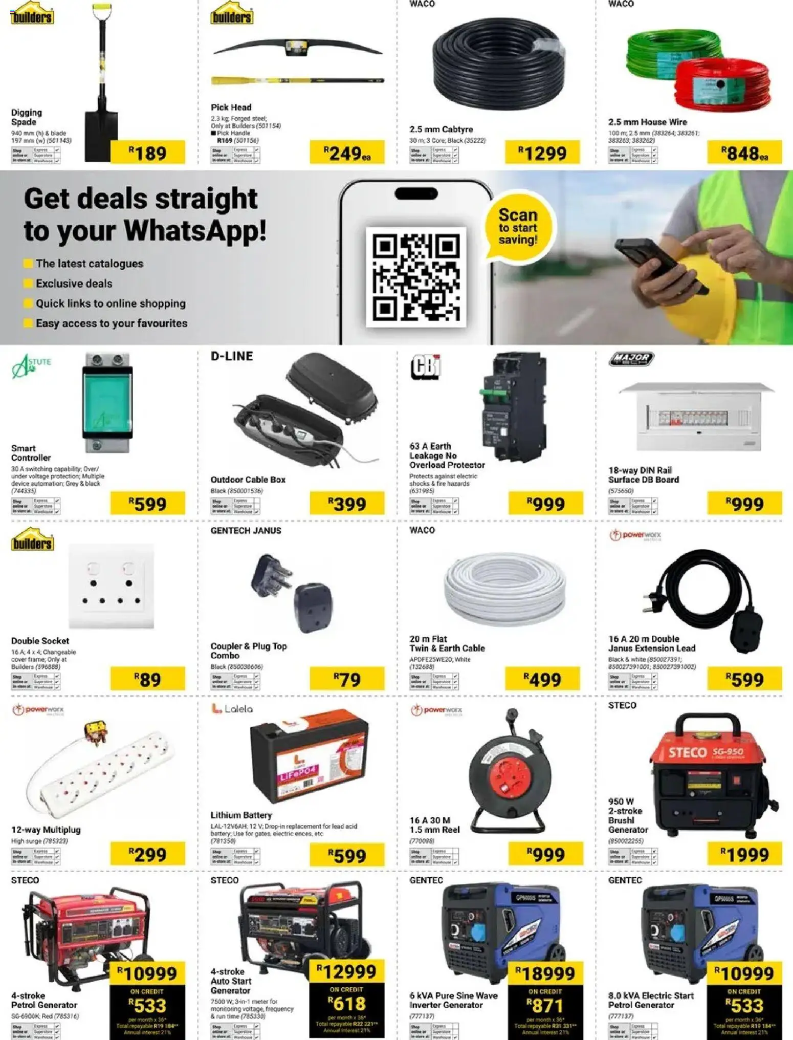 New Builders catalogue – valid from 16.06.2026 | Page: 6