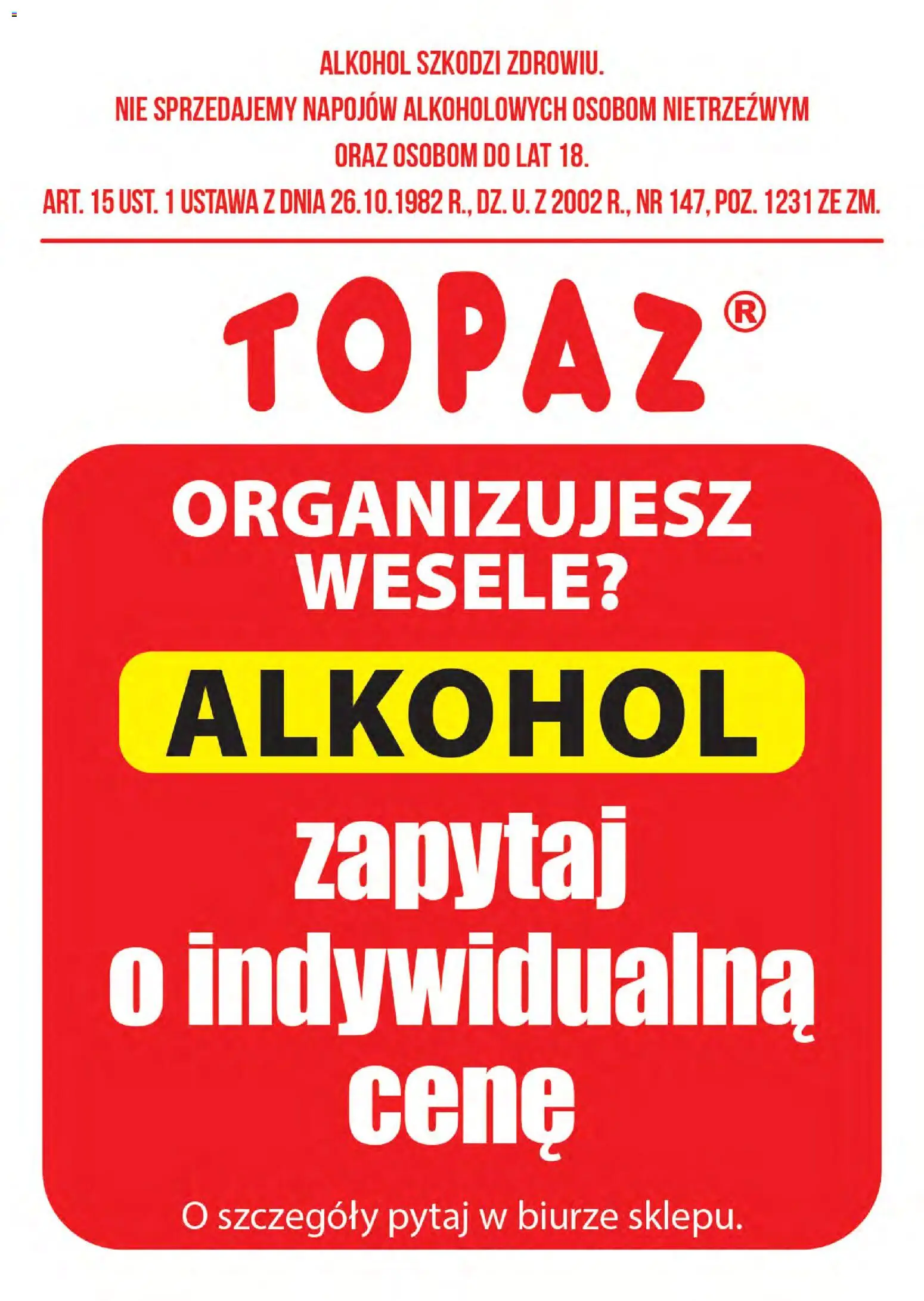 Topaz gazetka alkoholowa od 16.09.2026 | Strona: 2 | Produkty: Alkohol