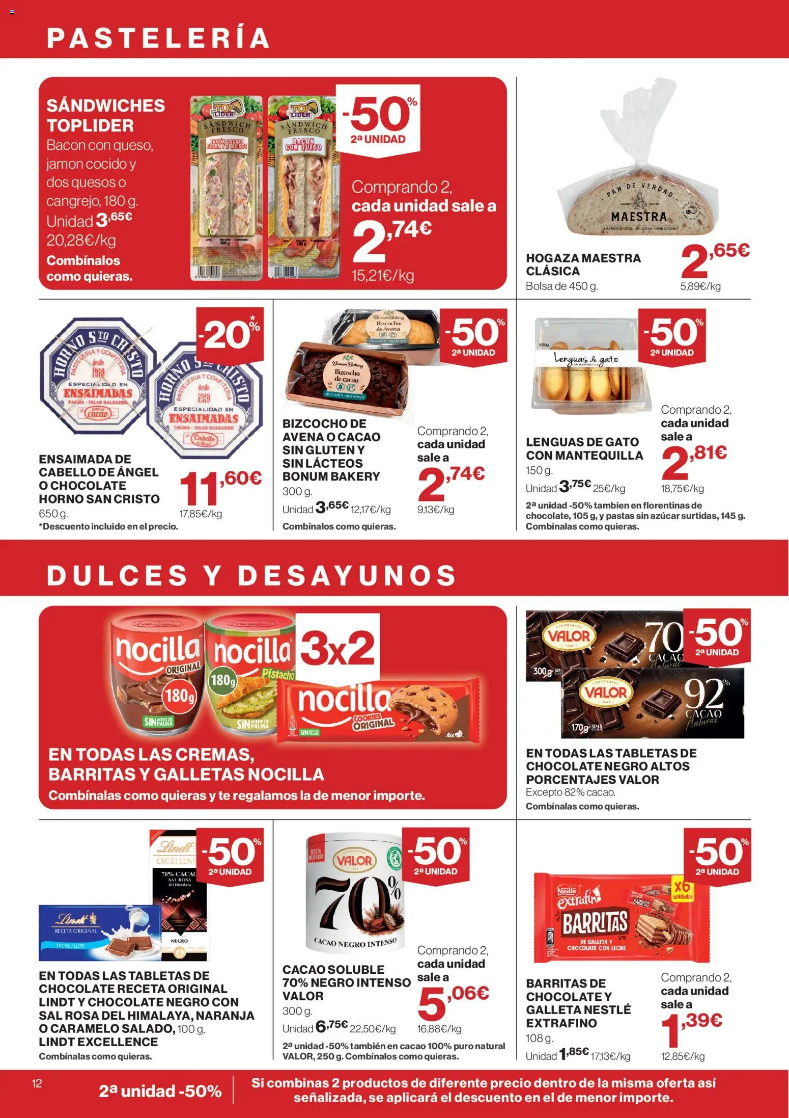 El Corte Inglés ofertas │ válido desde el 10/09/2026 | Página: 12 | Productos: Jamón, Jamón cocido, Bolsa, Azúcar
