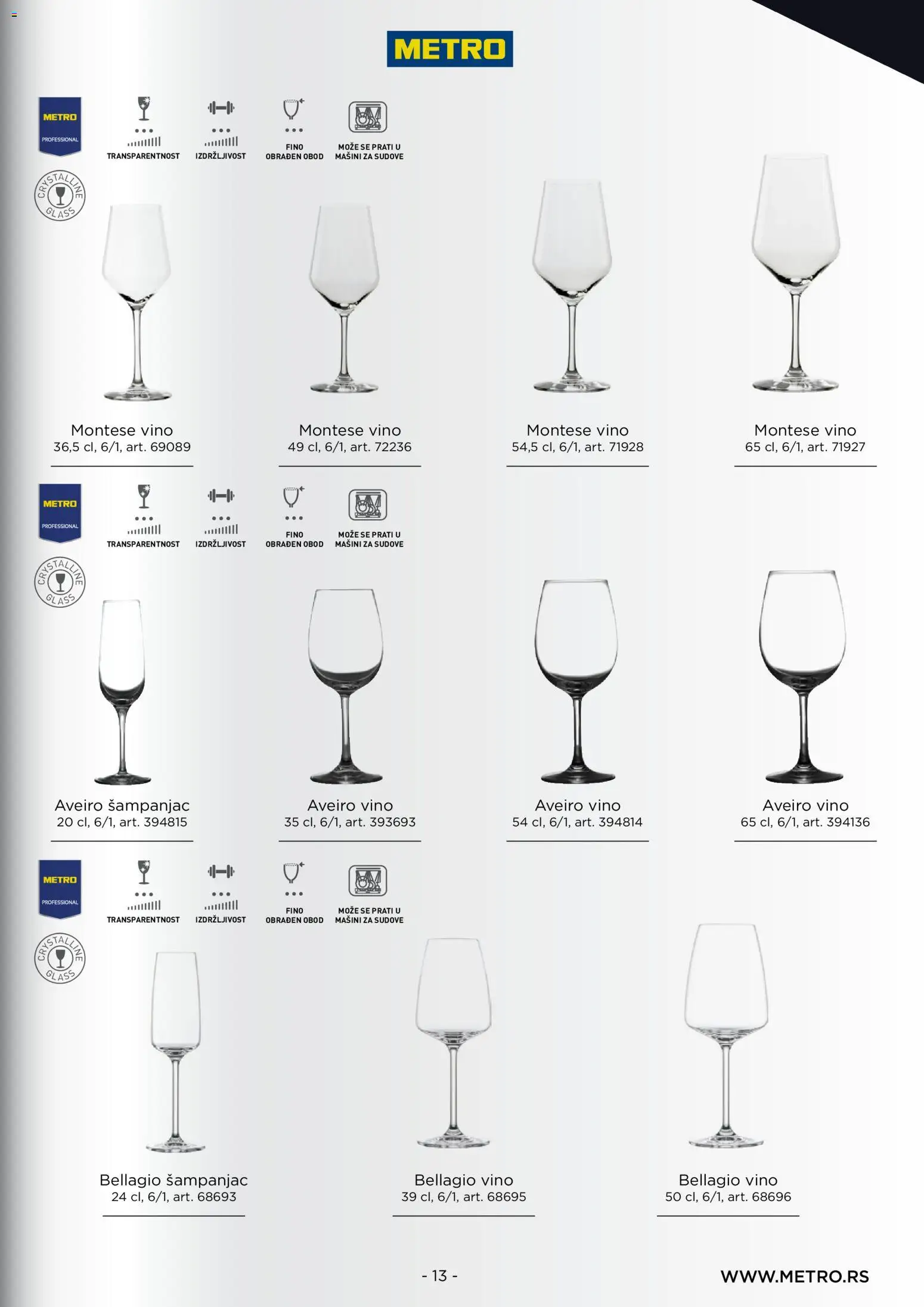 Metro katalog - važi od 10.07.2026 | Strana: 13 | Proizvode: Vino