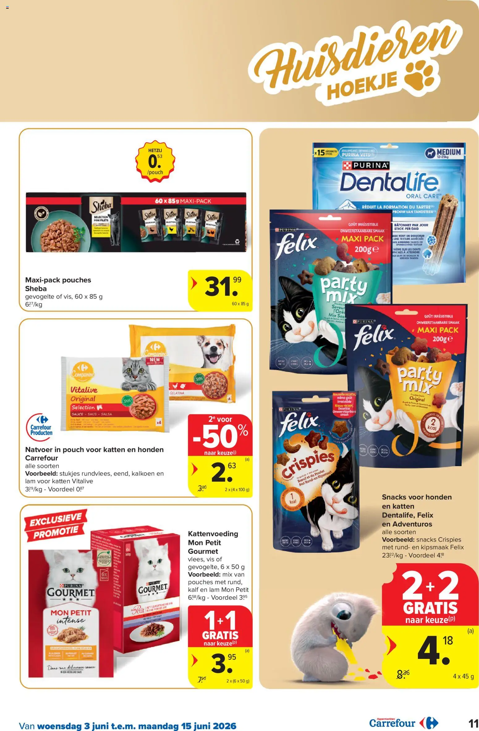 {H1} | Pagina: 11 | Producten: Vis, Saus, La, Snacks