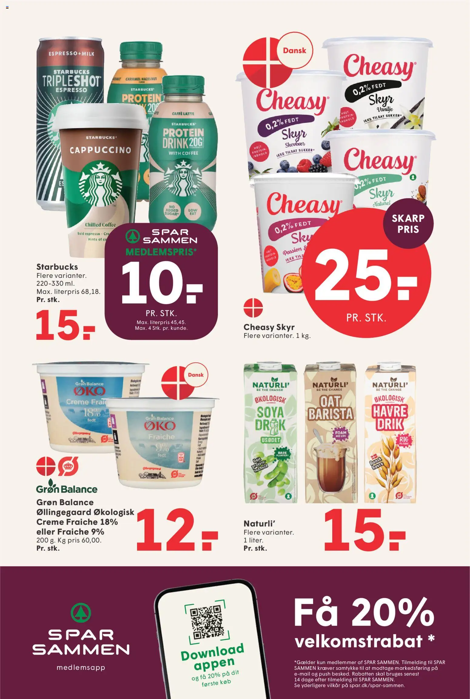 Spar tilbudsavis – gyldig fra 21/08/2026 | Side: 11 | Produkter: Creme, Skyr, Creme fraiche, Vanilje