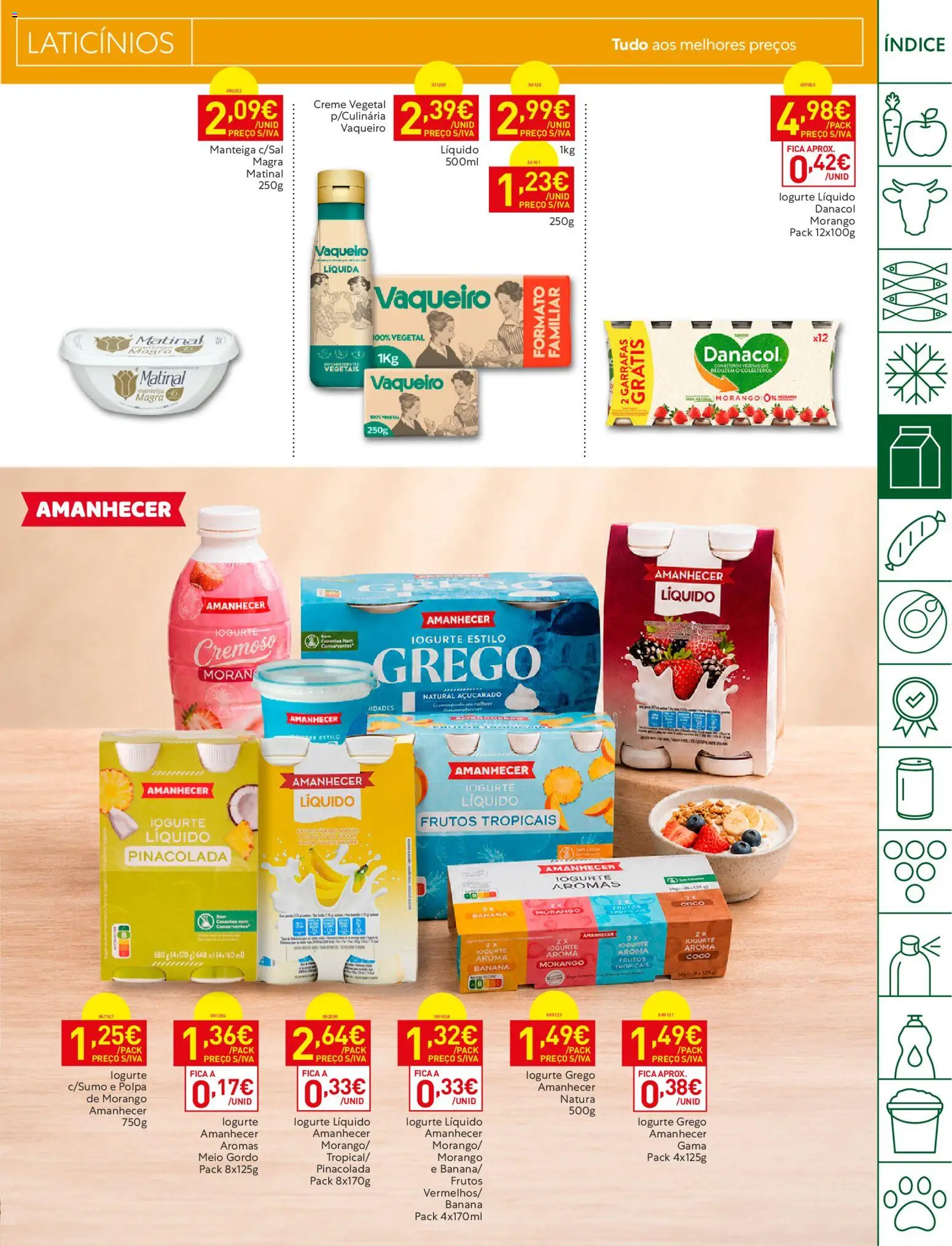 Recheio folheto Madeira │ válido de 01/09/2026 | Página: 9 | Produtos: Banana, Laticínios, Iogurte, Iogurte liquido