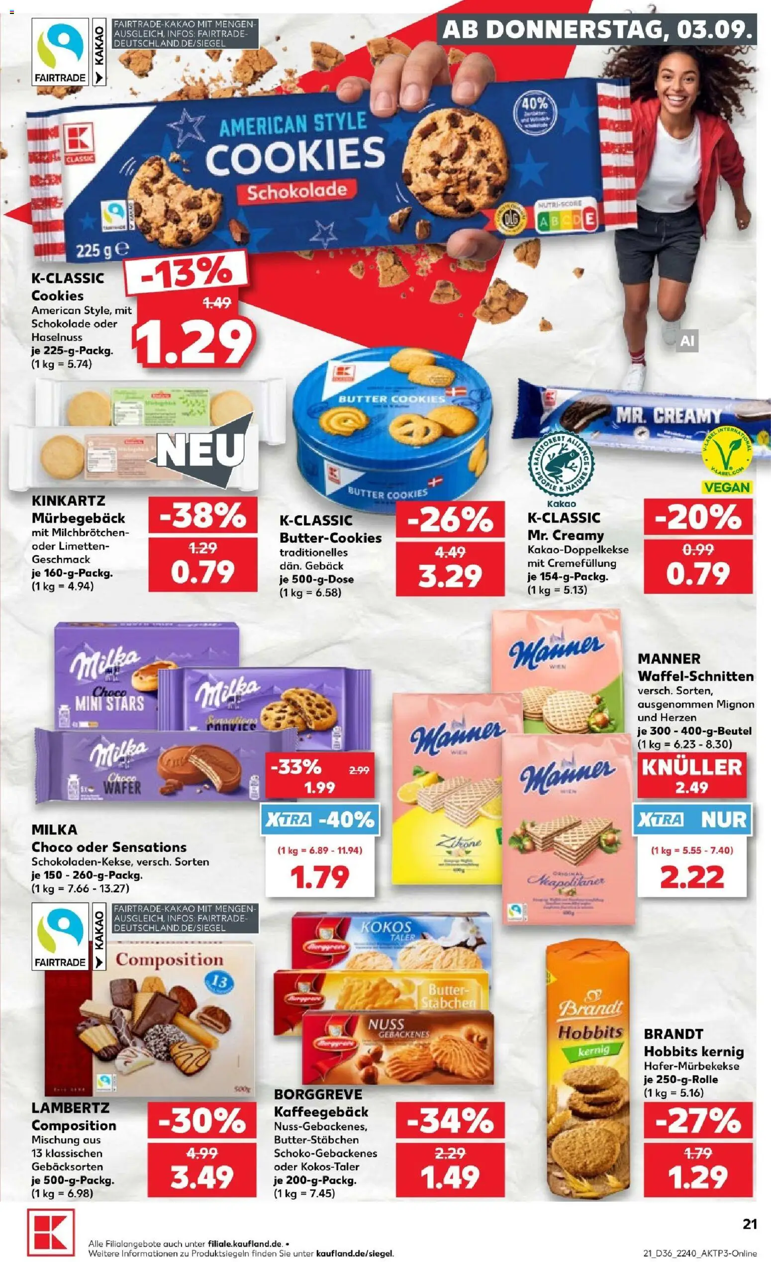 Kaufland Prospekt Stuttgart – gültig ab 03.09.2026 | Seite: 21 | Produkte: Burger, Weißwurst, Kartoffeln, Kraut