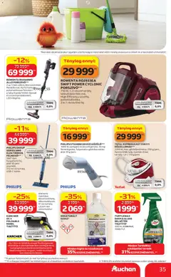 Auchan akciós újság - amely érvényes a következő dátumtól: 2026.08.06. | Oldal: 35