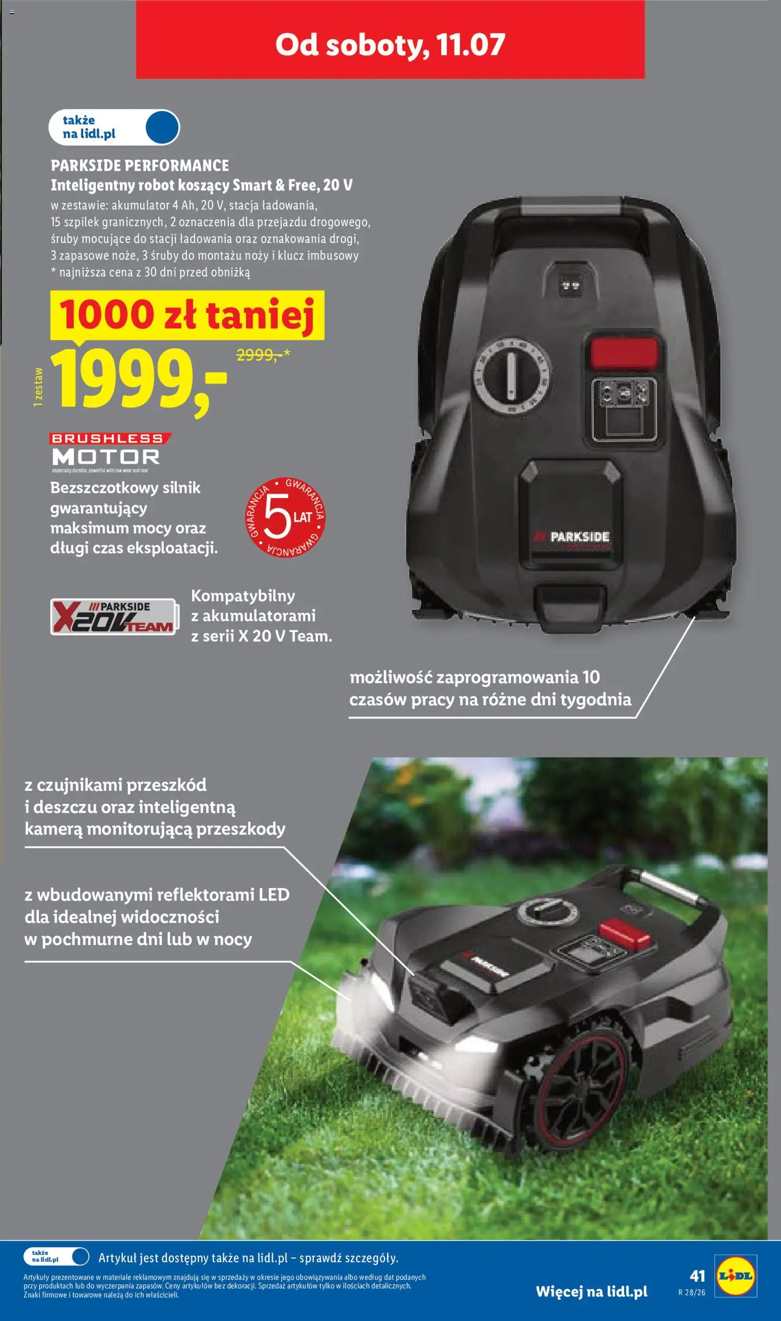 Lidl Katalog od 06.07.2026 | Strona: 51 | Produkty: Robot