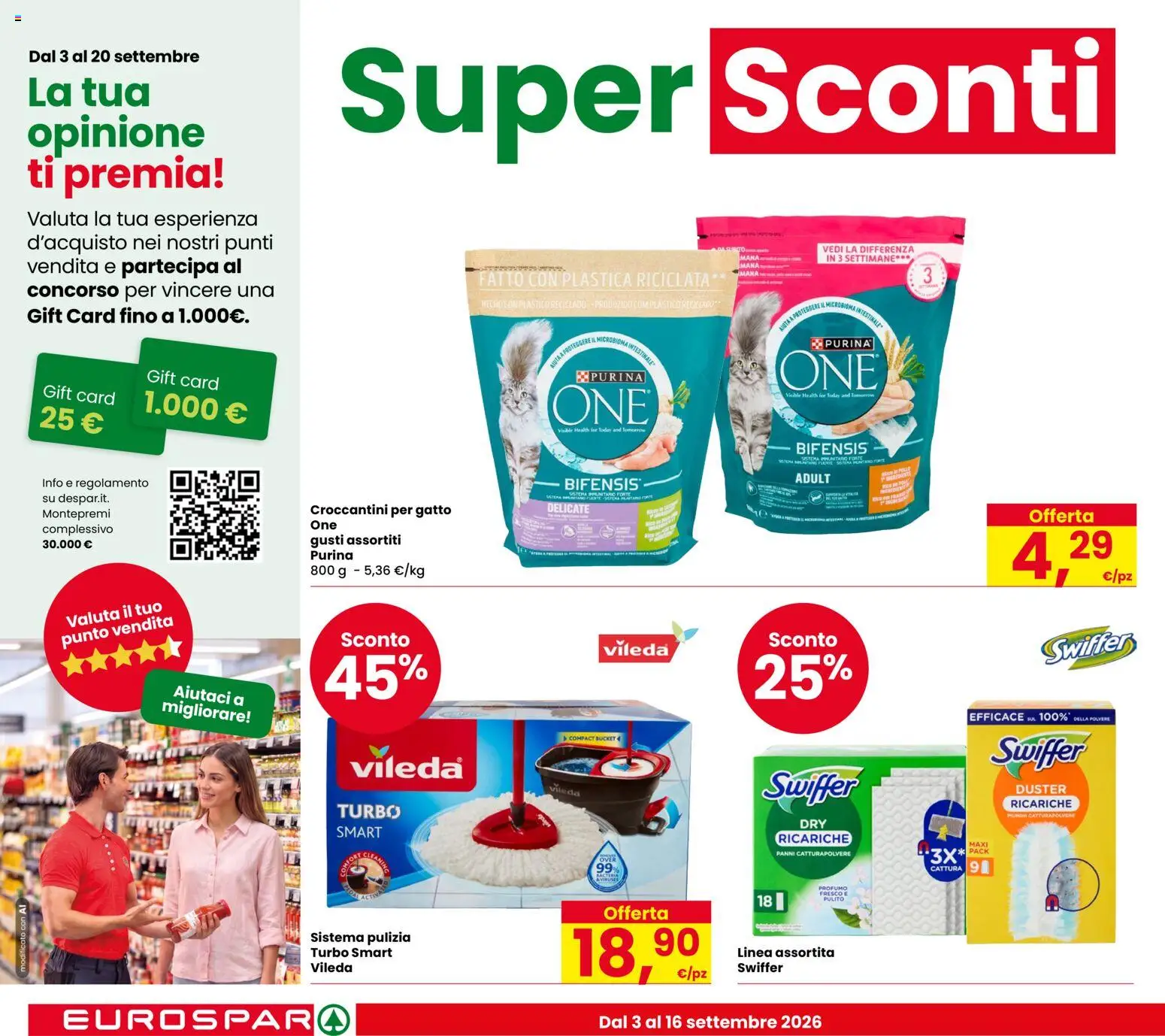 Volantino Eurospar del 03/09/2026 | Pagina: 10 | Prodotti: Panni