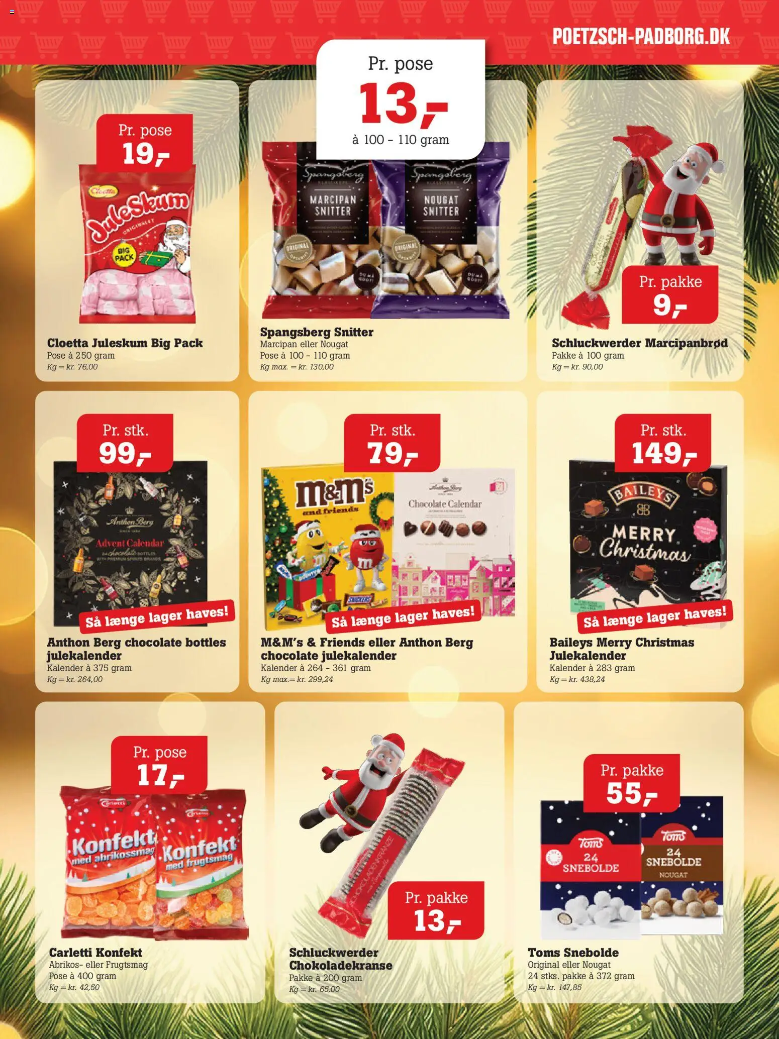 Poetzsch Padborg tilbudsavis – gyldig fra 29/10/2026 | Side: 12 | Produkter: Baileys, Marcipan, Marcipanbrød, Nougat