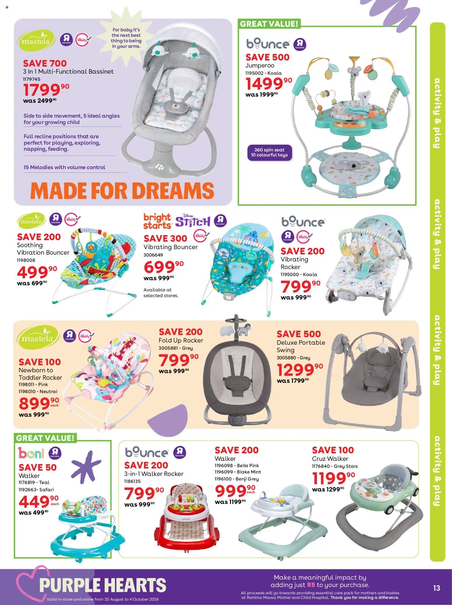 New Babies R Us catalogue – valid from 20/08/2026 | Page: 13 | Products: Toys