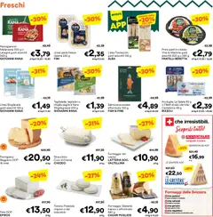 Anteprima del volantino Unes volantino valido a partire dal 17/06/2026 | Pagina: 10 | Prodotti: Crema, Salmone, Formaggio, Tomino